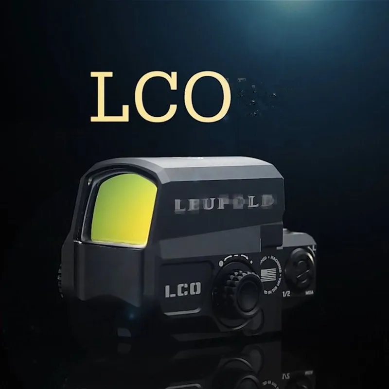 USA مجاني LCO LP التكتيكية منظر نقطة حمراء نطاق بندقية الصيد جهاز الرؤية العاكس مع 20 مللي متر السكك الحديدية جبل التصوير المجسم البصر HT5-0038