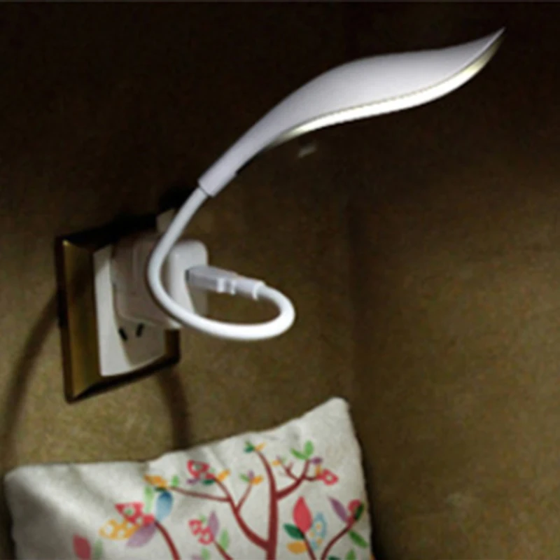 Mainifire 1pcs Flexible Mini USB Night Light Computer Laptop Notebook