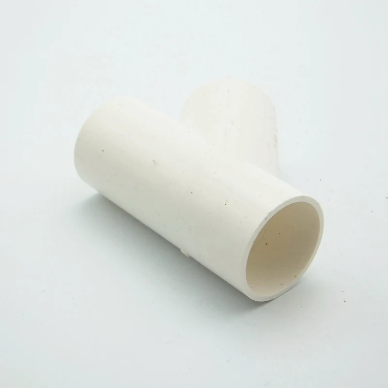 

25mm ID Equal Tee PVC Tube Joint Pipe Fitting Adapter Water Connector For Garden Irrigation System