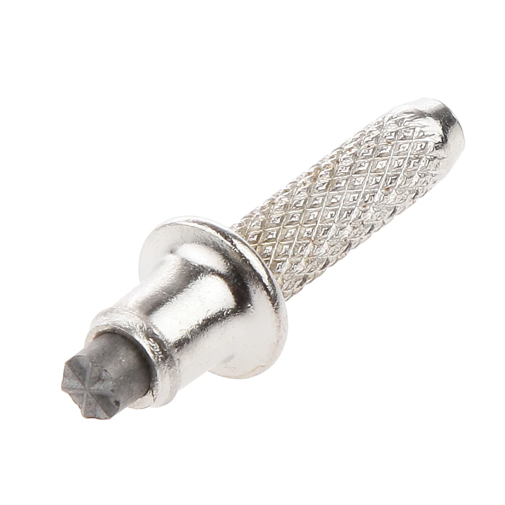 MagiDeal Metal Replacement Rod Tip For Walking Alpenstock Trekking Pole Stick Silver Hiking Stick Tip 