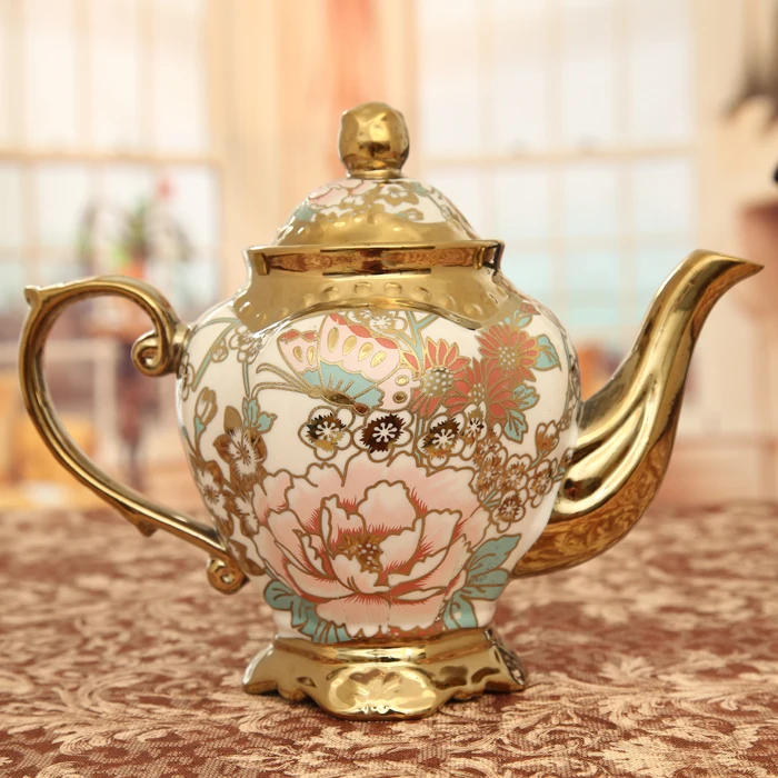 Европейский керамический бытовой Набор для кофе и чая чайник воды свадебные