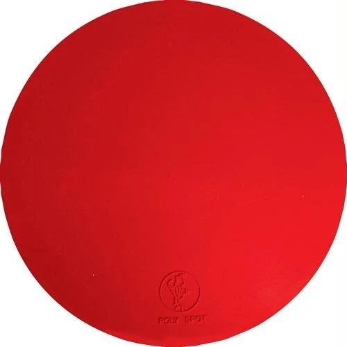 Olympia Sports GE084P 9 in. Poly Spots - Red - Dozen (1)