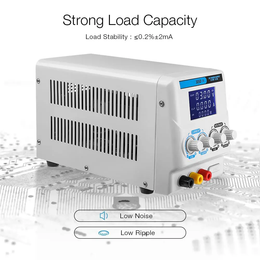 Мини Регулируемый цифровой источник питания постоянного тока 30 V 5A лаборатории импульсный источник питания 220 V-240 V Регулируемый источник питания постоянного тока