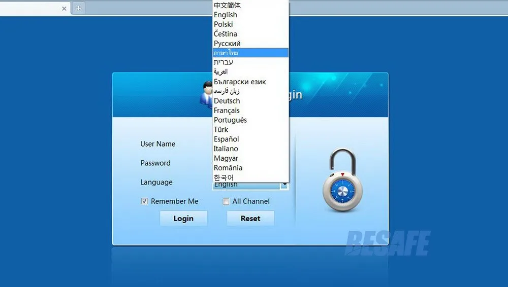 DVR-IE Login