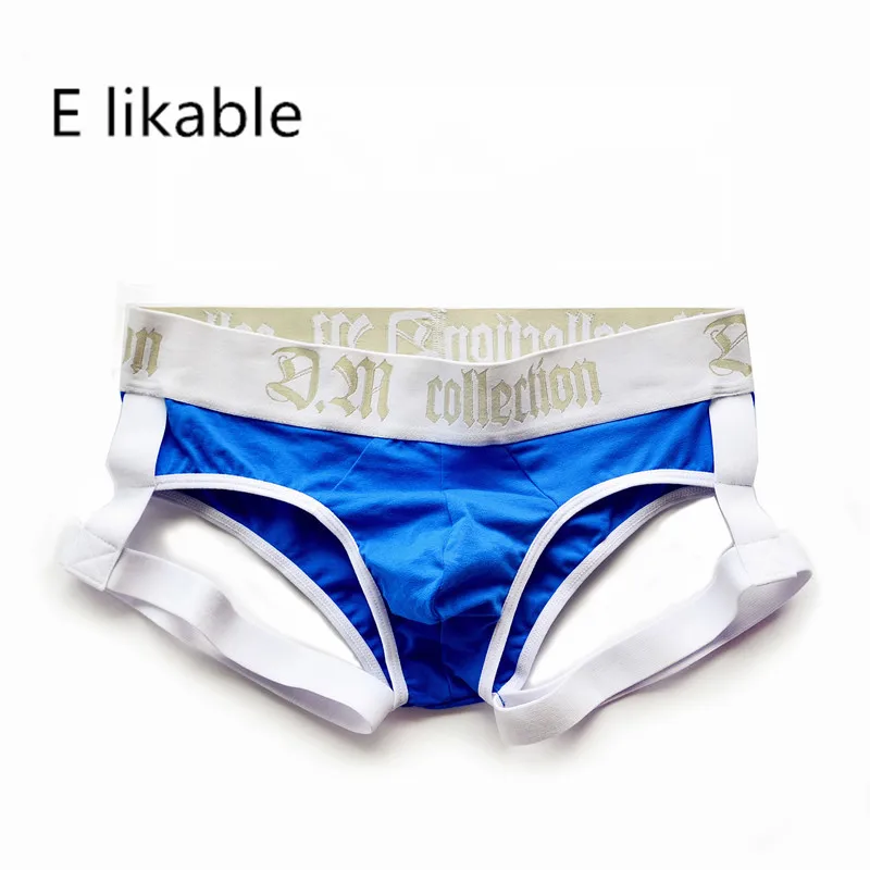 Модное летнее Мужское нижнее белье E likable сексуальные удобные дышащие однотонные