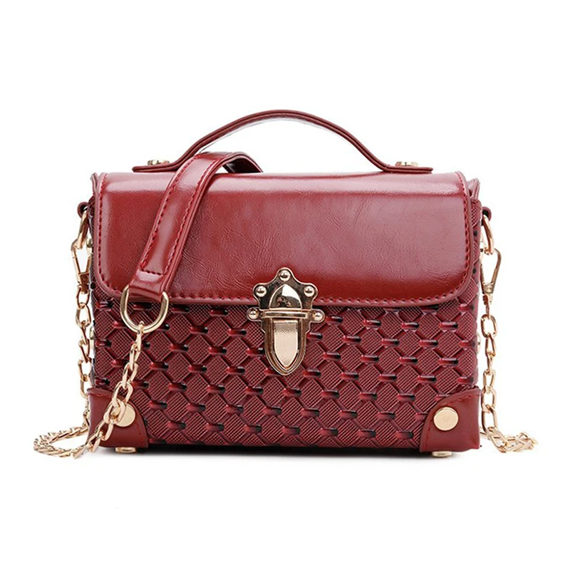 

Crossbody Bags for Women Purses and Handbags Shoulder Bags Chains Lock Fashion Flap Designer Bags Famous Brand Women Bags 2019