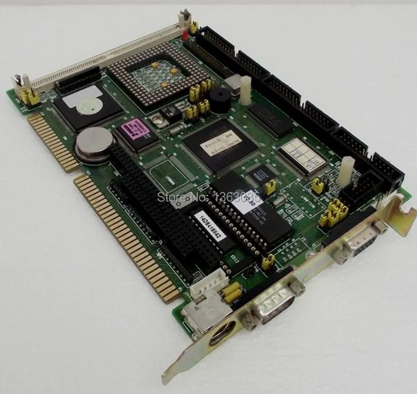 Промышленная CPU карта без сетевого порта протестирована на работу л 486|cpu card|card