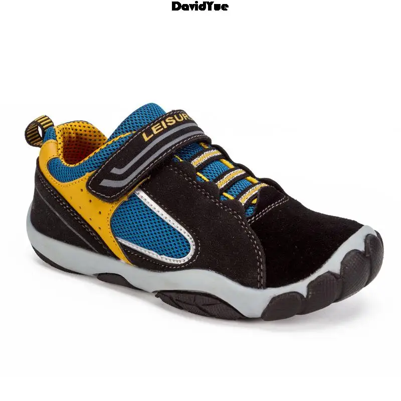 2016 Genuine Leather Children Shoes Size 28 37 Waterproof Kids Sneakers