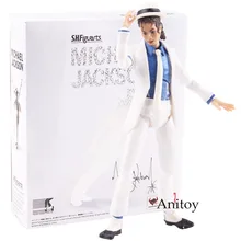 Singer Michael Jackson Figure Smooth Criminal Anti-gravity Lean Michael Jackson Action Figure Figurine Doll Toy 15.5cm