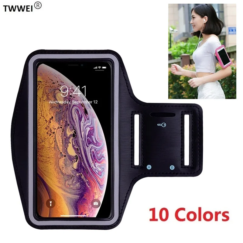 

for Sports Case Running Phone Holder Belt Bag Cover Arm Band Case for iPhone XS Max XR X 8 7 6s 6 Plus 4 4s 5s 5 SE Case Pouch