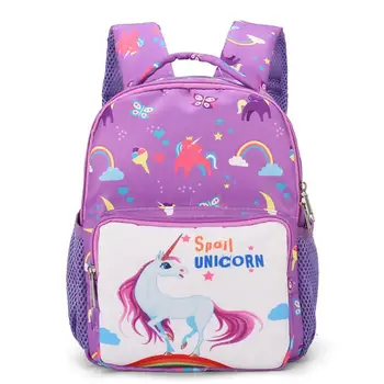 

Children Bag Cute Cartoon Unicorn Kids Bags Kindergarten Preschool Backpack for Boys Girls Baby School Bags 3-4-6 Years Old