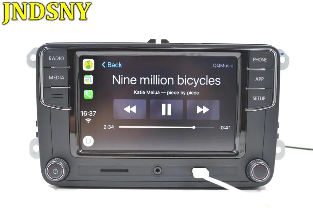 JNDSNY Android Авто CarPlay R340G RCD330G Noname RCD330 Plus MIB радиоприемник для VW Golf 5 6 Jetta CC Tiguan Passat Polo RCD510 RCN210