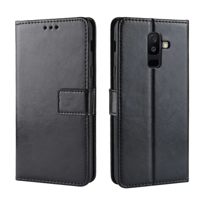 Samsung Galaxy A6 Plus (A9 Star Lite) PU leather+TPU flip case