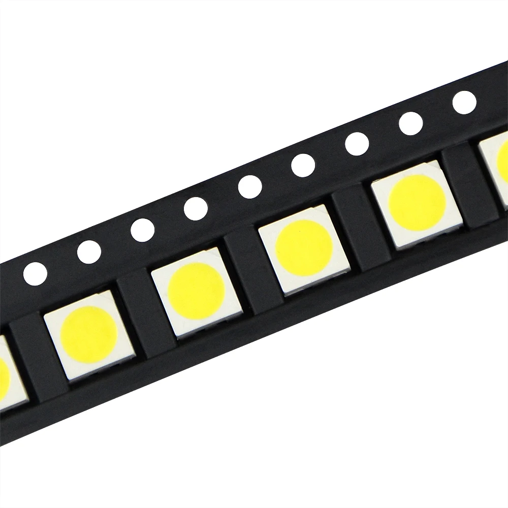 100 шт. 100% оригинальные светодиодные лампы Epistar SMD 5050 с чипом диодсветодиодный