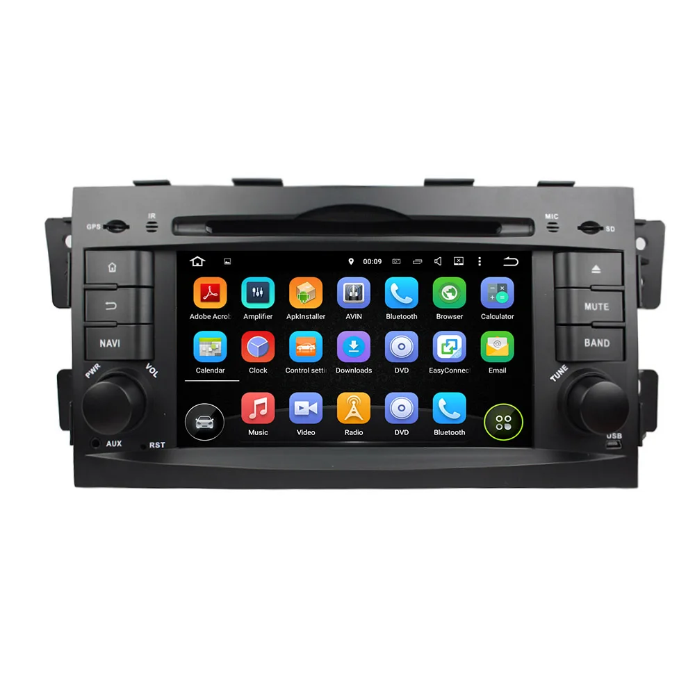 

KLYDE 7" 2 Din Android 8.1 Car Radio For Kia Mohave Borrego 2008-2010 Car Audio Multimedia Player Car Stereo Steering Wheel DVD