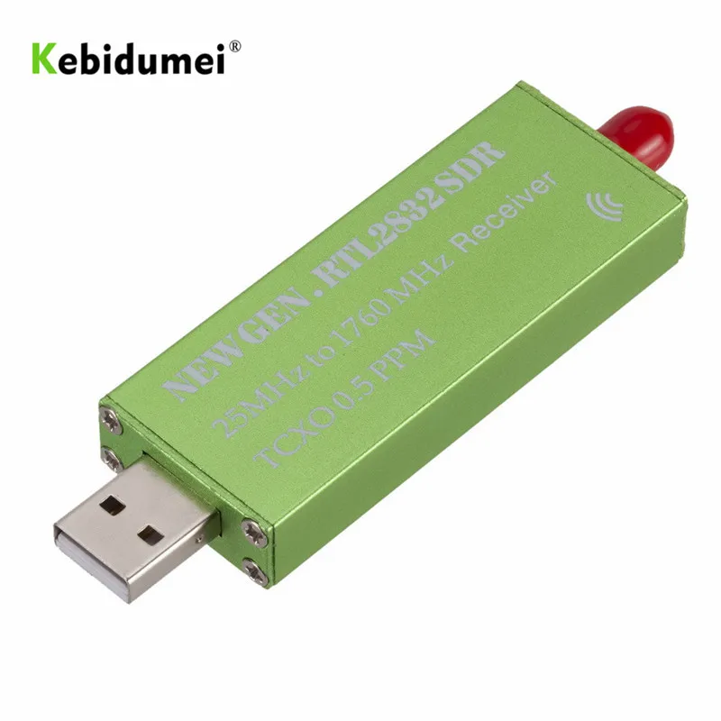 USB2.0 RTL SDR 0.5 PPM TCXO RTL2832U R820T2 TV Tuner Stick AM FM NFM DSB LSB SW Software Defined Radio SDR TV Scanner Receiver 