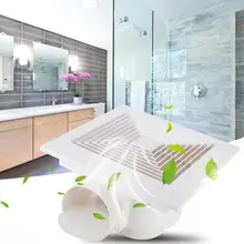 220 В 23 Вт вентиляционный вытяжной вентилятор для унитаза 8 дюймов промышленный вентилятор с низким уровнем шума воздуходувка