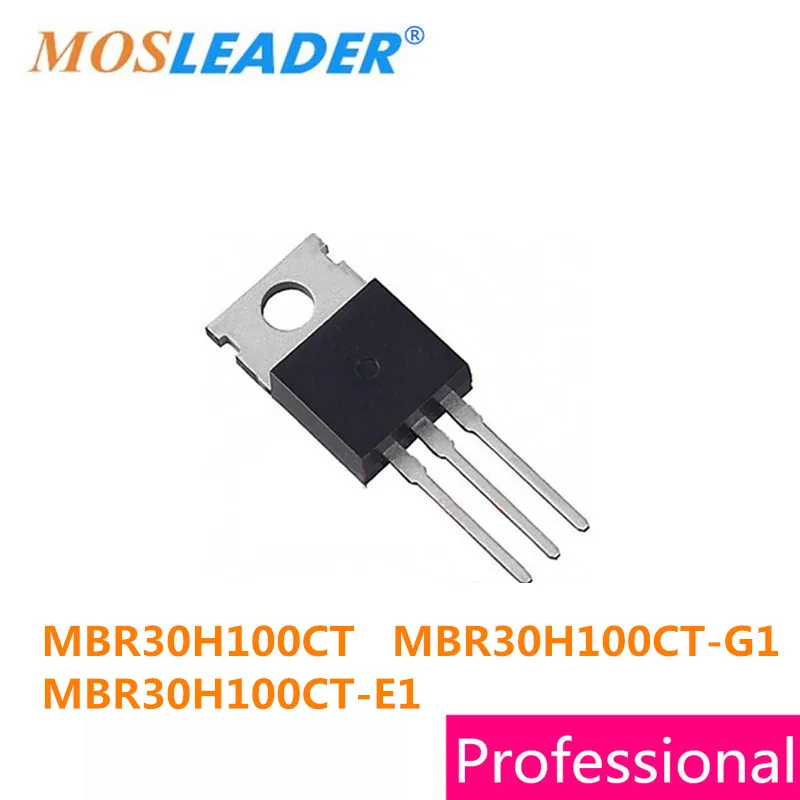 

Mosleader 50PCS TO220 MBR30H100CT MBR30H100CT-G1 MBR30H100CT-E1 MBR30H100 High quality