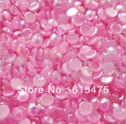 Акриловые стразы с плоской задней стороной JELLY ROSE AB 3 мм 20000 шт./лот Taiwang для дизайна