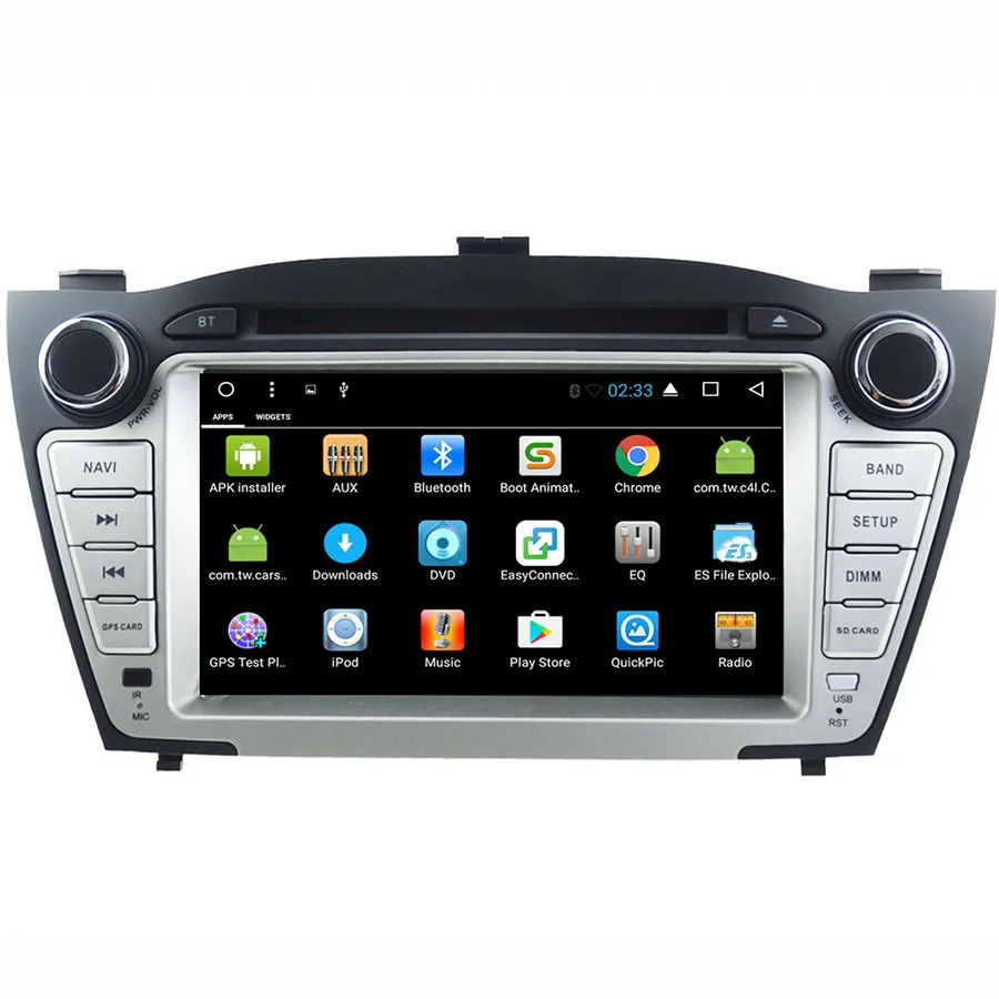 Автомобильный DVD плеер Asvegen Android 6 0 7 дюймов 2 Din четырехъядерный Авторадио GPS
