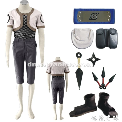 

NARUTO Figure Cosplay Nara Shikamaru Party Clothing Anime NARUTO Hallowmas Costume Uniform Suit Free Express Shipping Full set