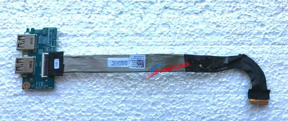 

Оригинальная плата порта USB IO для ноутбука Dell Inspiron 17 7000 7737 + ленточный кабель 097M4H