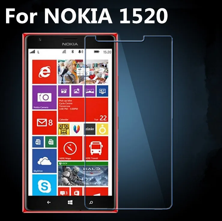 0 3 мм 9H закаленное стекло для Microsoft Nokia Lumia 1520 2.5D Arc Edge твердая ультратонкая
