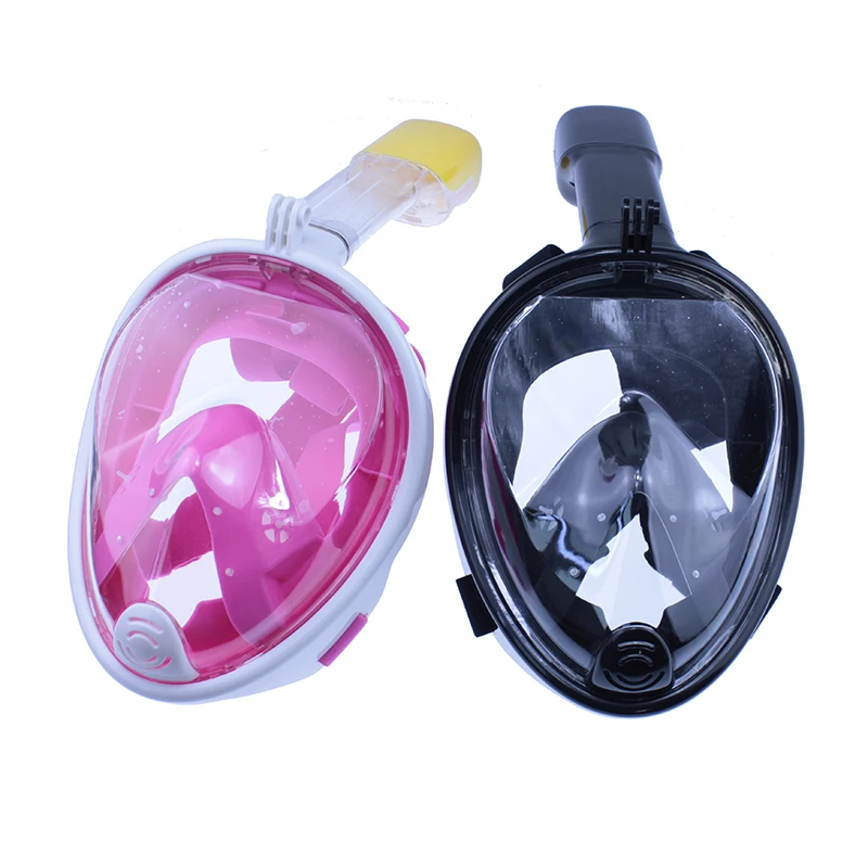 antifog Underwater mask snorkel set Full Face Snorkeling Scuba diving