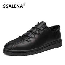 Men Summer Breathable Leather Casual Shoes Moccasins Comfortable Men Flats Shoes Autumn Platform Classic Shoes AA12305