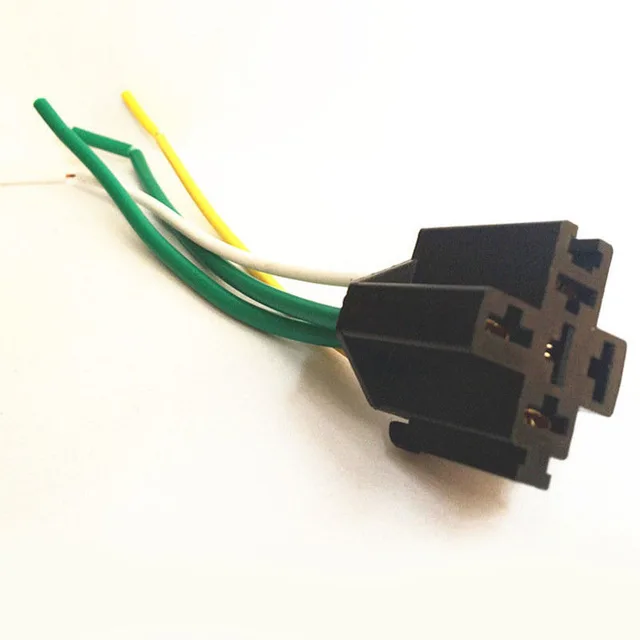 1 pc new 40a 12v 5 prong car relay with wiring harness socket car Car Alarm LEDs 1 pc new 40a 12v 5 prong car relay with wiring harness socket car alarm
