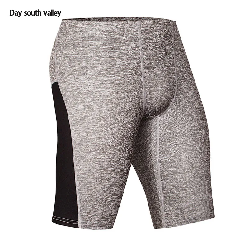 compression clothing Men's Gym Training Shorts New Running Sports