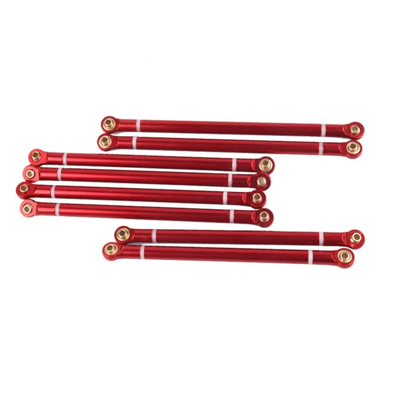 Car Parts Metal Round Rods 8 Pieces For 1/10 RC Crawler Car SCX 10 RC Car Spare Part Upgrade