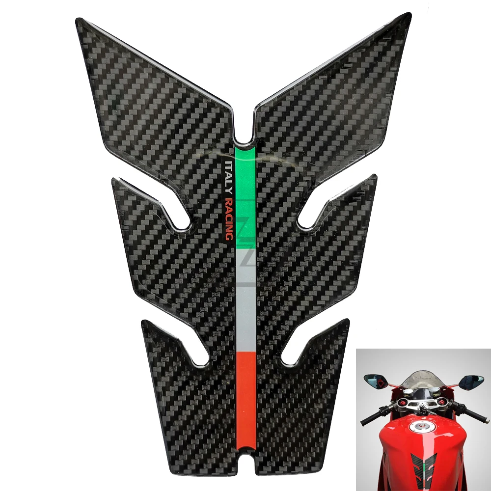 3D чехол для мотоцикла с Карбоновым покрытием защитный танка Aprilia Ducati Panigale