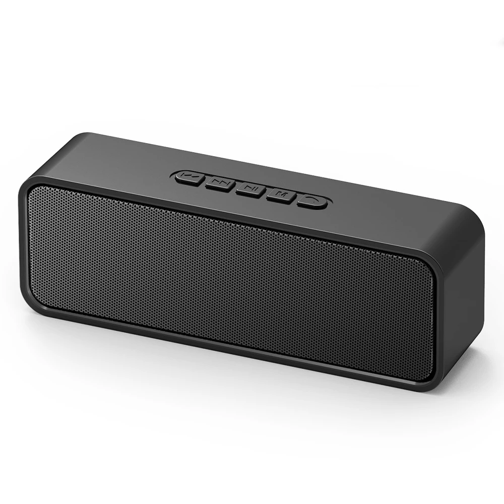 

S11 Mini Bluetooth Speaker Portable Wireless Column Sound System Stereo Music Surround Model Support TF AUX USB FM Radio