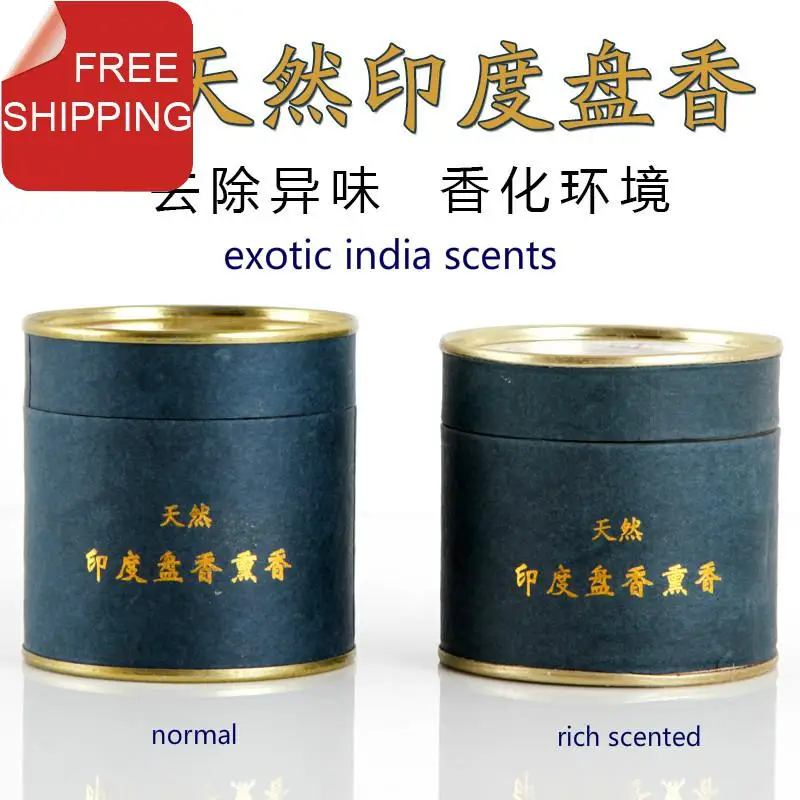 Exotic indian incense,6.5cm+24coils+2.5hours.Normal&rich scented