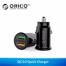 ORICO UPZ быстрое автомобильное зарядное устройство QC3.0 Быстрая зарядка USB Автомобильное зарядное устройство адаптер для мобильного телефона планшета