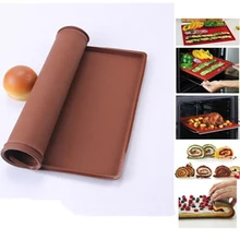 1 шт. антипригарный силиконовый коврик для выпекчки пирога коврик для выпечки подкладка для закручиватель для рулета подставка инструменты для выпечки Кухонные аксессуары