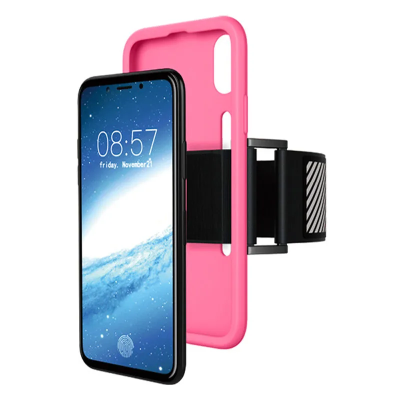 2 in 1 Detachable Sport Armband Phone Case Bag for iPhone X Running GYM Arm Band Belt Cover Case for iPhone 7 8 Plus (12)