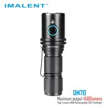 Imalent DM70 фонарик измеритель мощности Велоспорт Lanternas de led de alta potencia Велоспорт уличный фонарик cilcismo Велоспорт taser shock