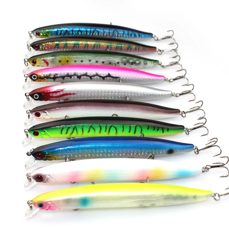 ᗔFishing Lure Minnow 19g 13.5cm Φ_Φ Fsihing Fsihing Snap Bait 3 D ᐂ
