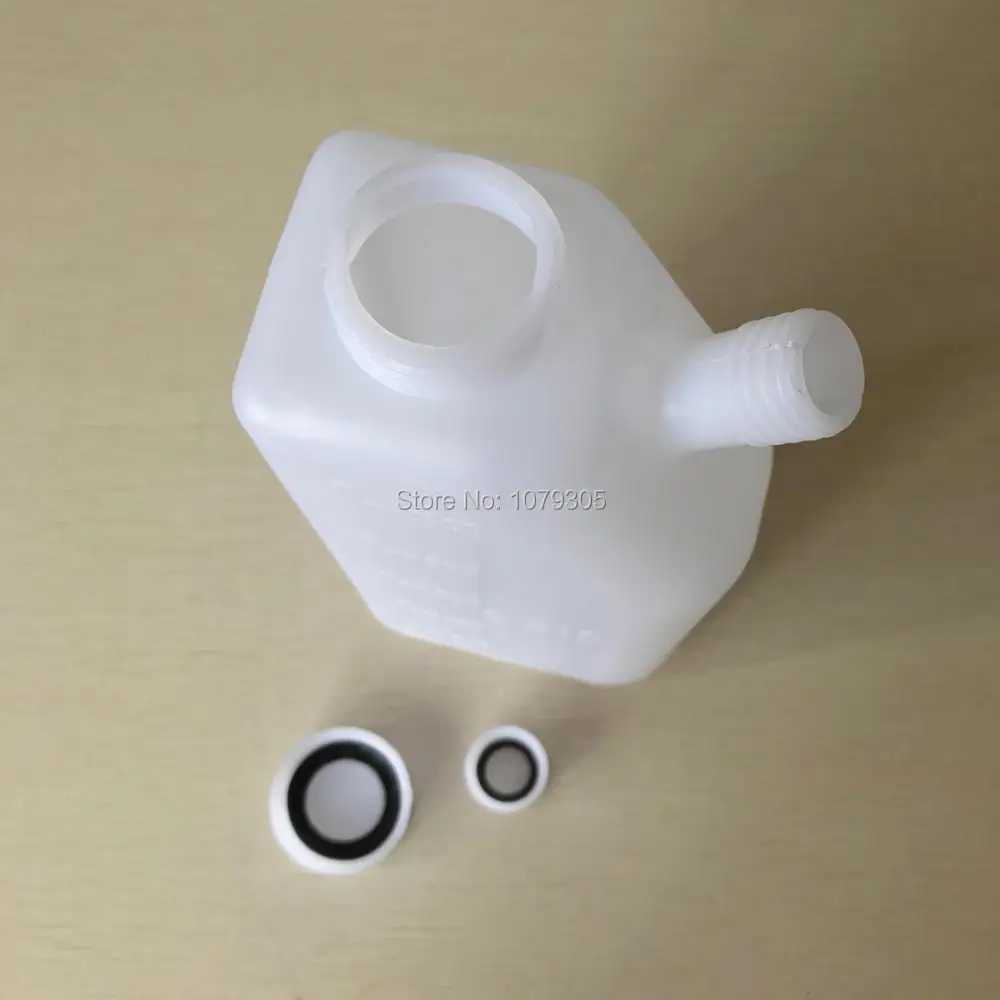 2-Stroke Fuel Petrol Oil Mixing Bottle 25:1 Chainsaw trimmer 1.0L 4