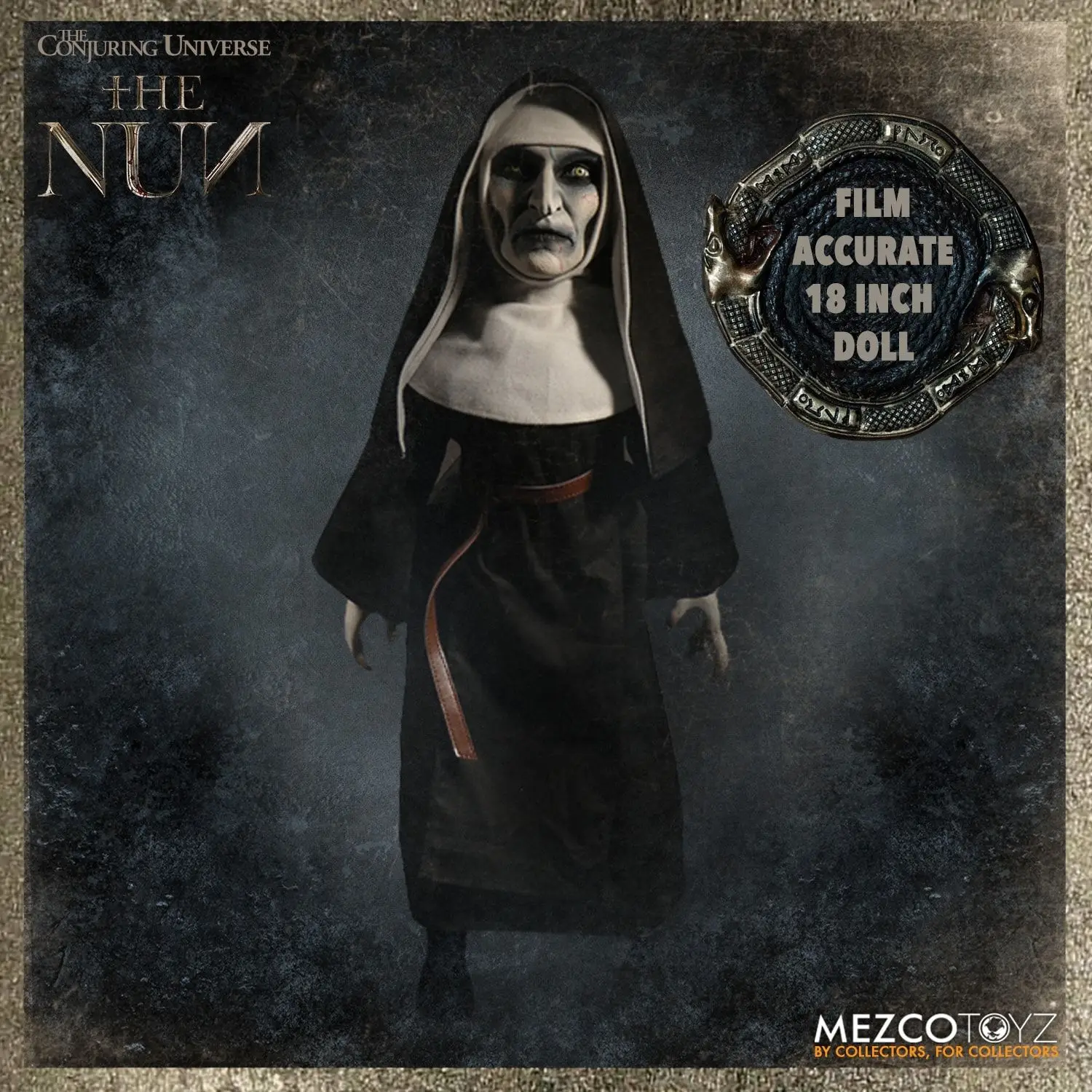 Кукла ужаса Нун Mezco Toyz 90580 Conjuring Universe 18 дюймов|body 1/6|head 1/61/6 head |
