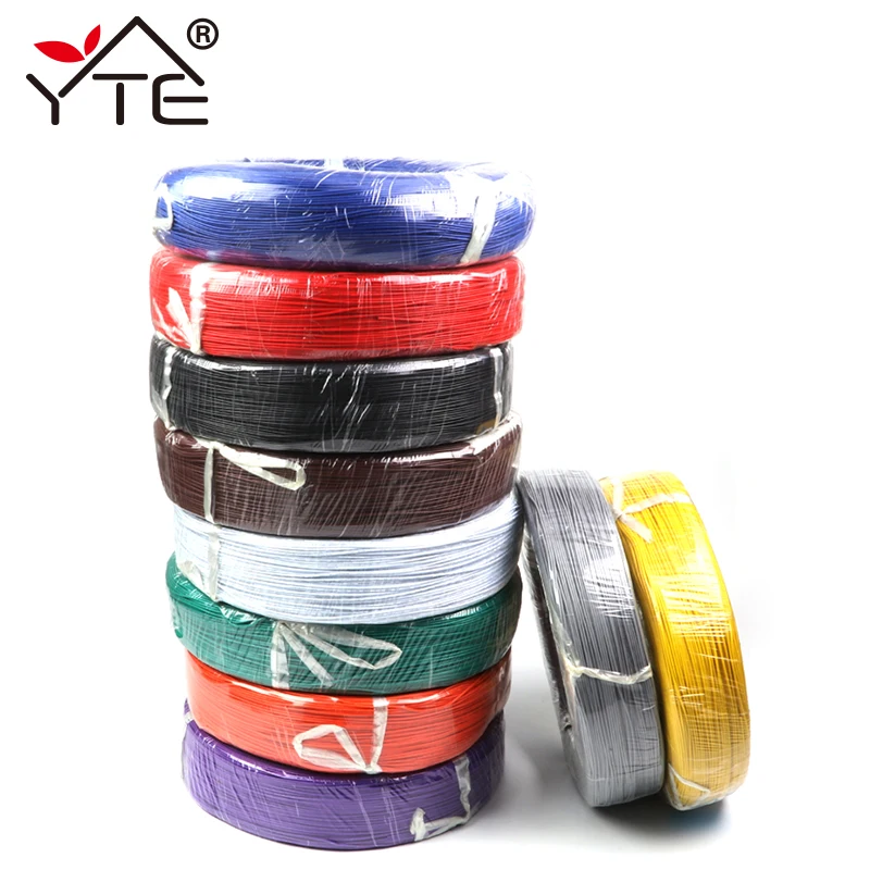 5 Meters UL1007 Wire 24awg 1.4mm PVC Electronic Cable UL Certification