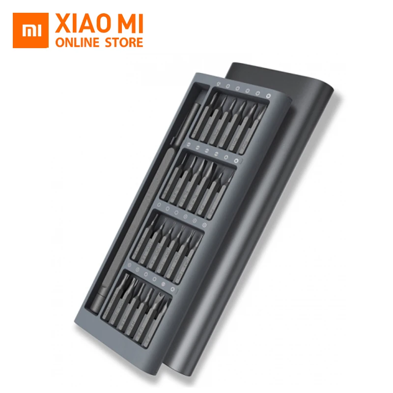 Xiaomi Mijia Wiha Набор отверток для ежедневного использования 24 прецизионных магнитных биты коробка al отвертка умный дом набор