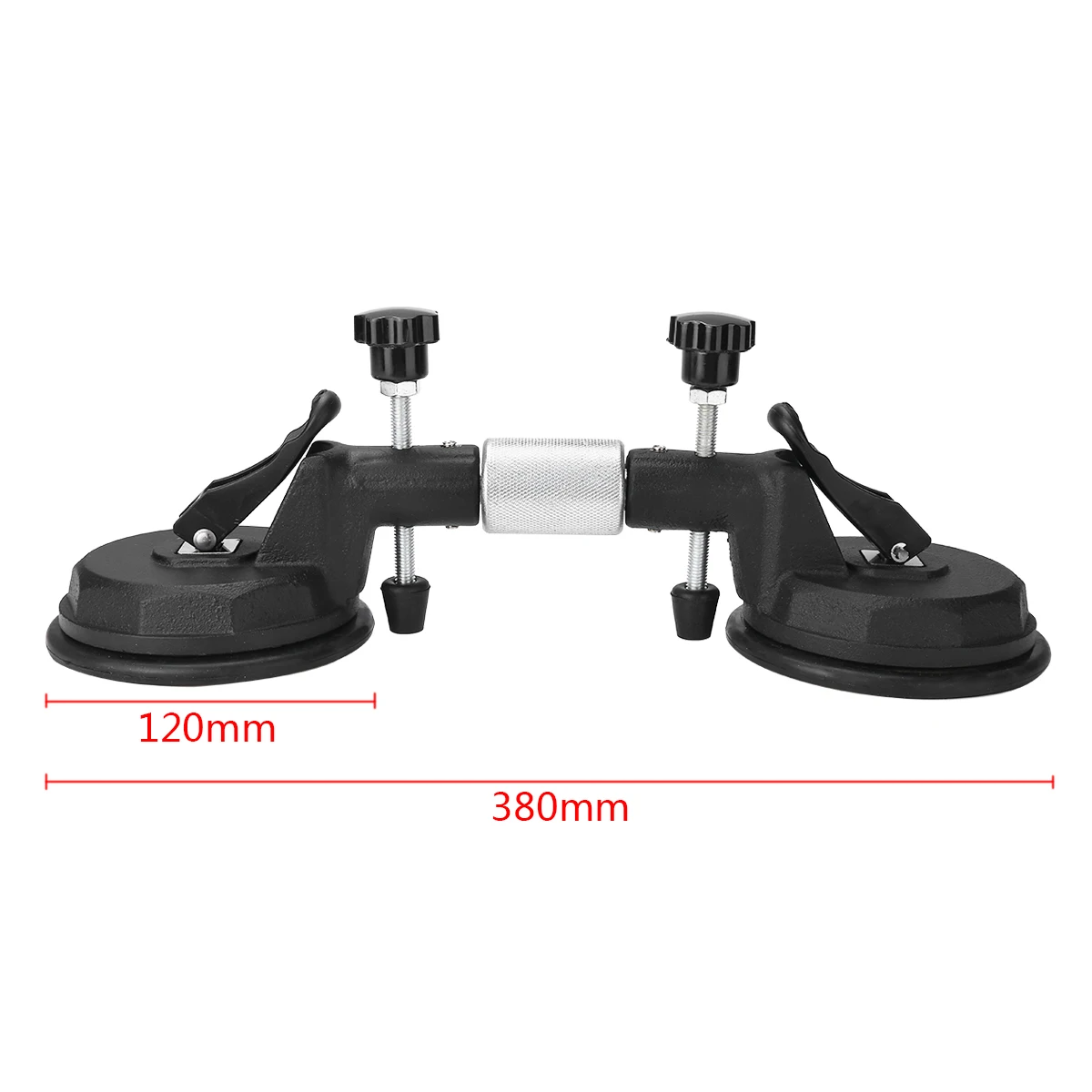 1pc Seamless Stone Seam Setter Manual Rubber Vacuum Leveling Setter for Joint with Suction Cups