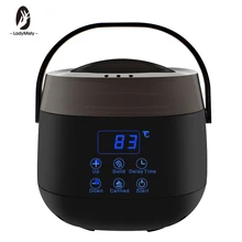 Нагреватель воска, эпилятор для женщин, профессиональный нагреватель горячего парафина, восковой нагреватель для рук и ног, восковая депиляция, умное удаление волос