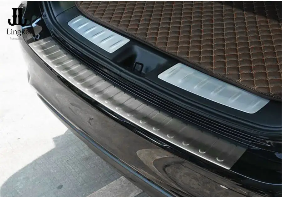 

Rear Trunk Outside Door Sill Scuff Plate Cover Trim For Infiniti QX60 2017 2018