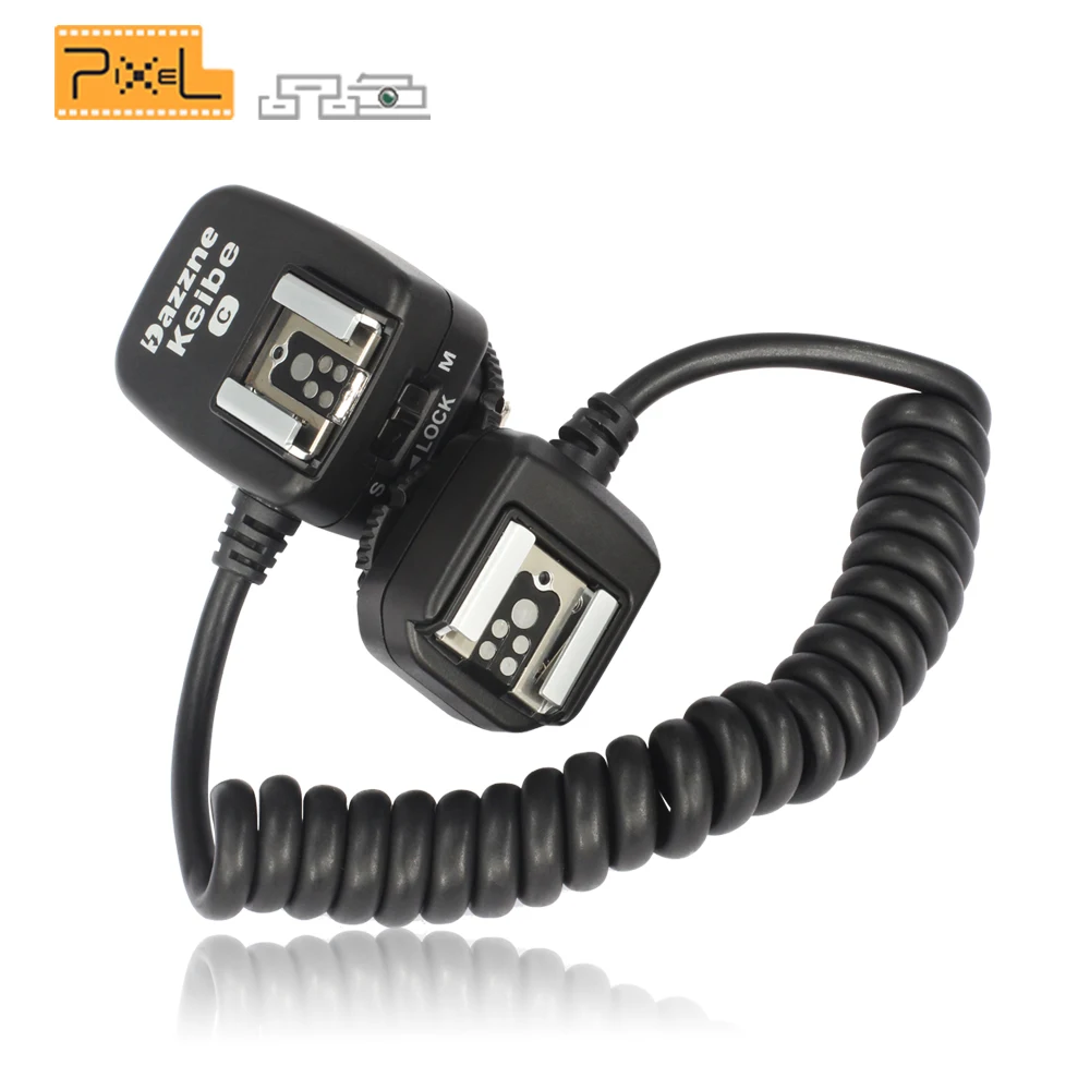

Pixel Keibe TTL Off-Camera Connecting Flash Cable Flashgun Cord 1m/3.6m For Canon DSLR Camera and Flashgun For TR-586EX JY-68A