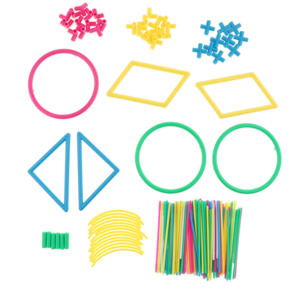 3D Geometric Model Building Assemble Kits Educational Toy for Math Geometry Taching Aids - Kid Student Supplies