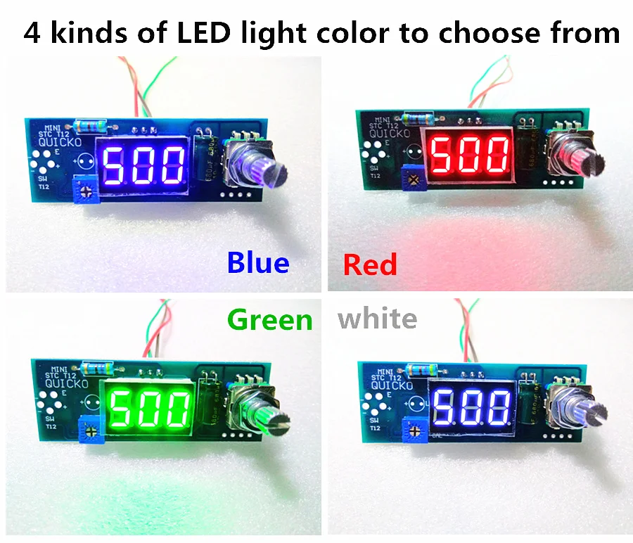 Beste Elektrische Unit LED Digitale Soldeerbout Station Temperatuur Controller DIY Kits gebruik voor HAKKO T12 Handvat trillingen schakelaar tips